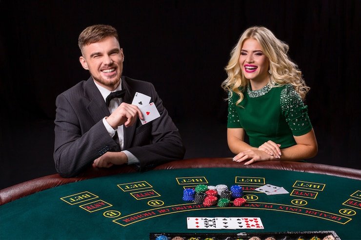 Meja Texas Hold'em Bonus dengan dealer langsung di mega303